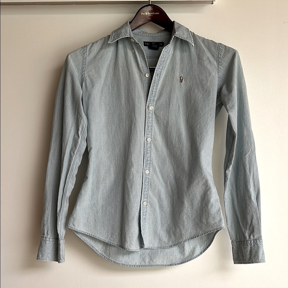 Polo by Ralph Lauren Women’s Chambray Shirt Size Small